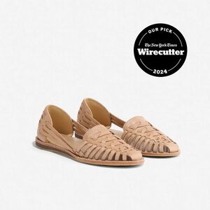 Nisolo Women's Huarache Sandal - Almond- Size 8